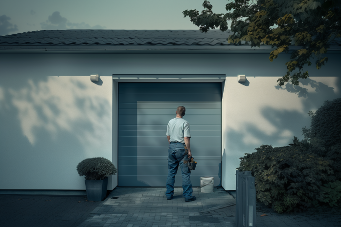 Installation garageport ABK Tekniska